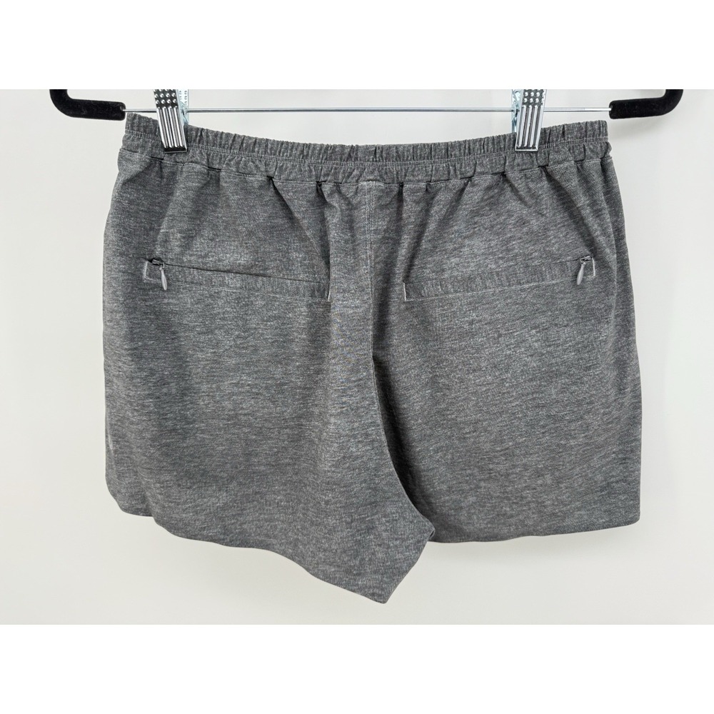 Lululemon Go Endeavor Pleated Shorts Heathered Grey‎ Workout Women's 6 - Picture 2 of 7